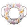 Lorelli Soft Training Seat Toilet Reducer Grey with Animal Print,