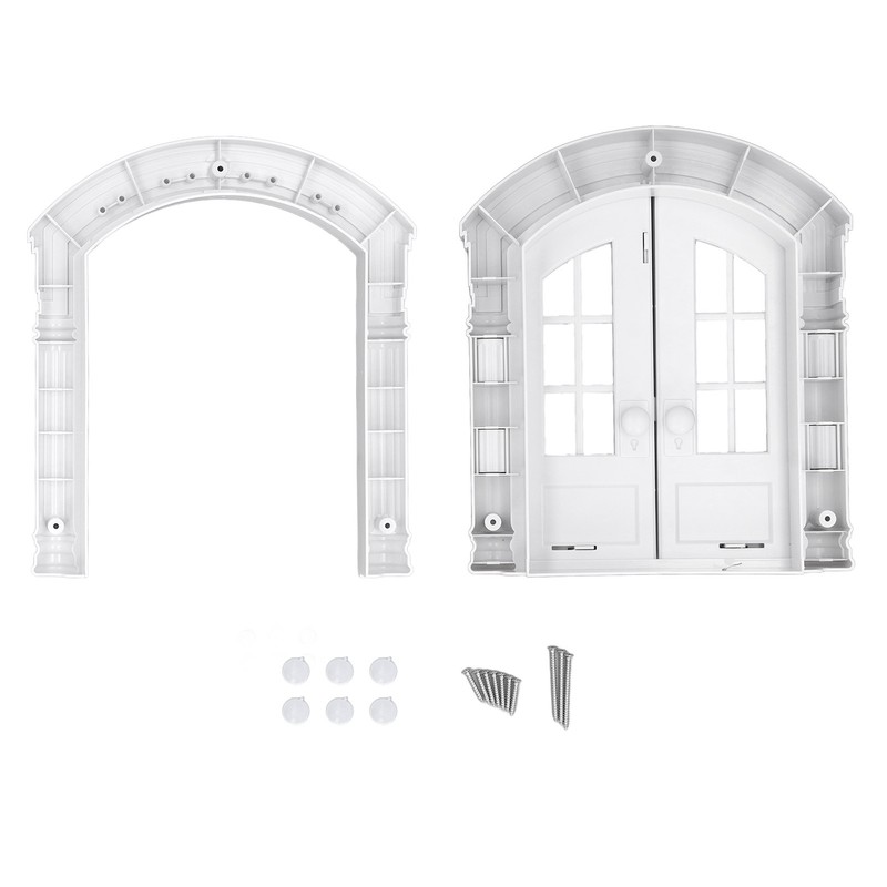 Cat Door Interior Door Secure Long Lasting Use Easy Install