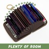 Credit Card Holder for Women, Small RFID Wallet Slim Leather