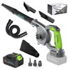 Leaf Blower,21V Leaf Blower Cordless with Battery and Charger 106
