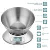 Electronic Kitchen Scales, Uten Kitchen Digital Scale with Detachable Stainless