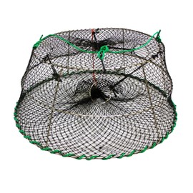 KUFA Tower style prawn trap (Size:ø30"x ø20"x 12"H),Stretched Mesh size:1-1/4"