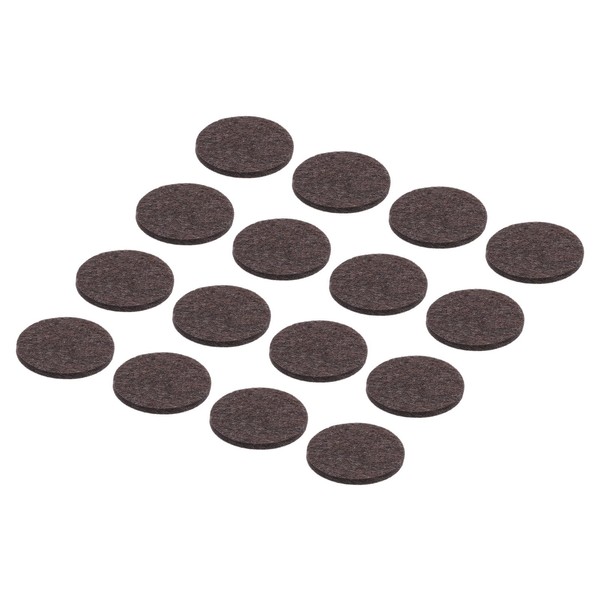 sourcing map 48pcs Felt Furniture Pads, 1.6 Inch Round Small