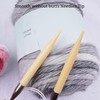 Weabetfu Bamboo Circular Knitting Needles 32inch Length for Handmade DIY