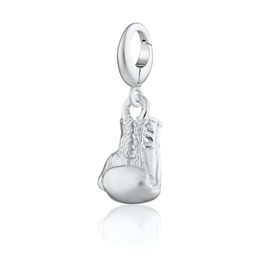 Lily Charmed - Sterling Silver Boxing Glove Charm