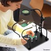 Helping Hands Soldering Station with 3X Magnifying Lamp & LED