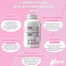 Suplemento en cápsula Meta Nutrition x 20.5g