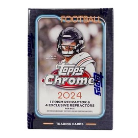 2024 Topps Chrome Football Blaster Box