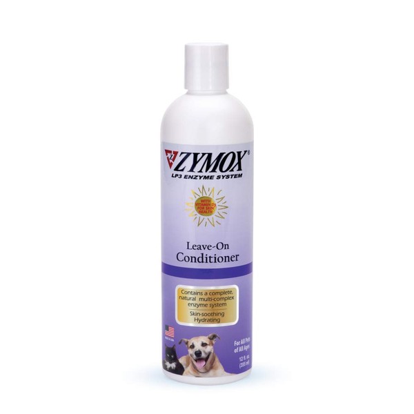 ZYMOX Leave-in Conditioner with Vitamin D3 for Cats & Dogs, 12oz