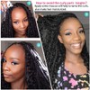 CFMY 8 Packs Crochet Braids Hair Curly 18 Inch Goddess