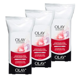 Olay Toallitas Facial Regeneris Cleanser, pack of 3