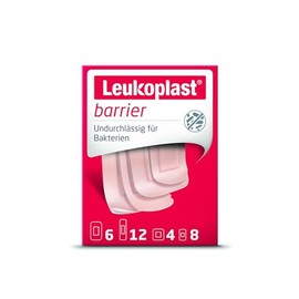 Leukoplast® Barrier Plasters for Small Wounds, Bacteria-Resistant, 22 x 38 mm, Pack of 8, 38 x 38 mm, Pack of 4