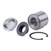 RIDEX Wheel Bearing Kit 654W0202 Rear Left Right Outer Diameter: