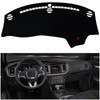 KEEGTBOX Dashboard Mat Cover Interior Center Console UV Rays Protector
