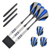 LinkVisions 90% Tungsten Professional Steel Tip Darts Set Point Protector