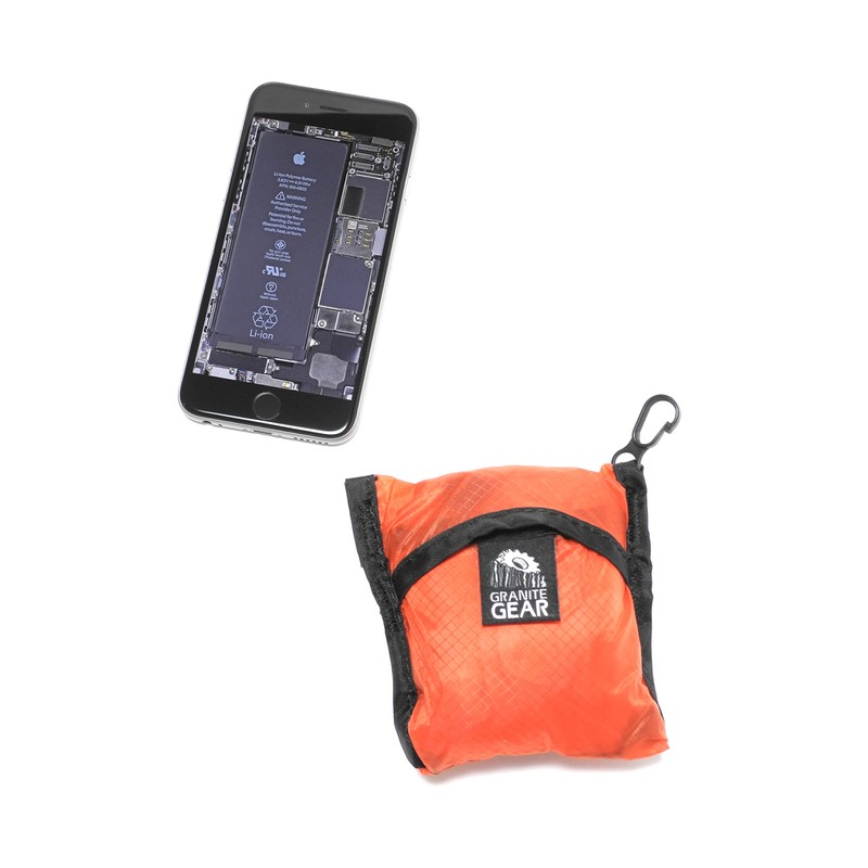 Granite Gear 2210900040 Air Glossery Bag, Orange, orange