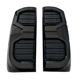 Azoepart 2X Smoked LED Rear Brake Stop Tail Light Lamp for Toyota Hilux Vigo 2012 2013 2014, As Original, As Pictures, US-OE-HLX12-TL-01