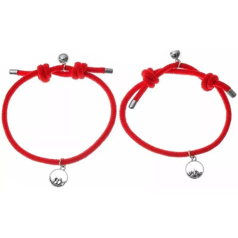 Mafab Set De 2 Pulseras De Imán Magnética Para Parejas