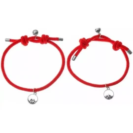 Mafab Set De 2 Pulseras De Imán Magnética Para Parejas