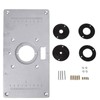 Aluminum Router Table Insert Plate, Cladding Router Table Top Woodworking