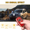 FT FUNTOR 4-Key Gold Edged Key Fob Cover for Subaru