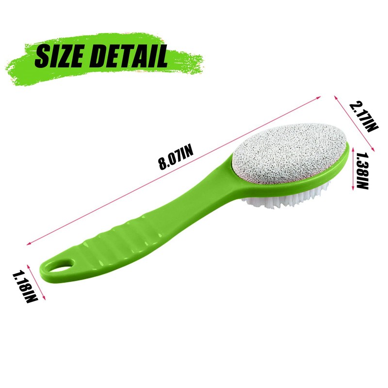 WAFJAMF Foot Stone Brush Exfoliating Brush Shower Foot Srubber with