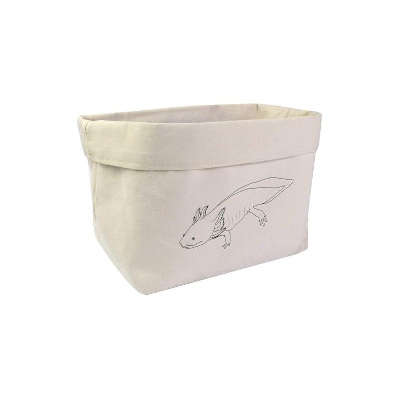 Large 'Long Axolotl' Canvas Organiser/Storage Bag (OR00032869)