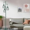 Dimmable Industrial Floor Lamps for Living Room, Green Tree Standing