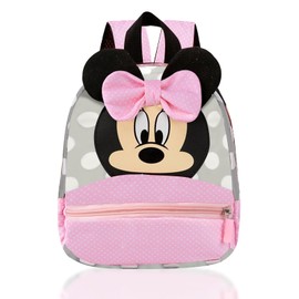 yumcute NM4 Minnie Backpack Nursery Girls, Minnie Nursery Backpack for Girls from 1-5 Years, Children's Backpack 28 cm x 22 cm x 8 cm, The Perfect Gift for Girls Who Love Minnie, Nm4