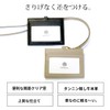 HAKATA NO MORI LEATHER Genuine Leather, Double-sided, Clear, ID Card