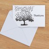 Estivaux Winter Fall Trees Background Clear Stamps for Card Making