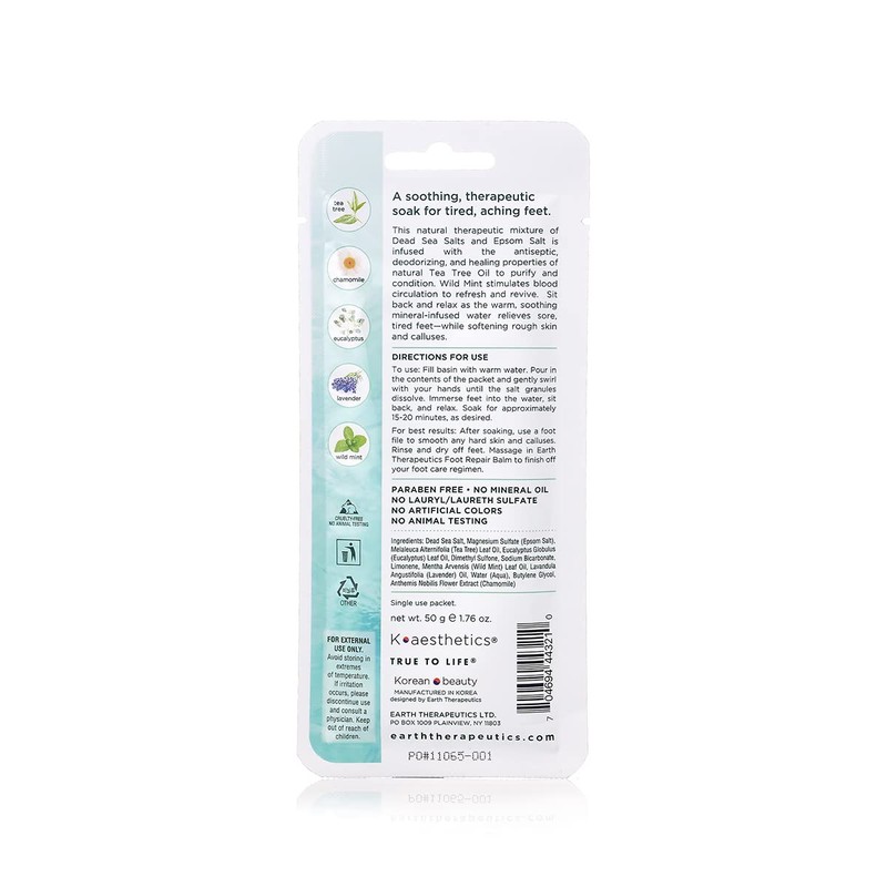 Earth Therapeutics Purifying Tea Tree Foot Soak (1.76 oz)