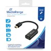 MediaRange HDMI™ High Speed to Mini DisplayPort™ Converter, Gold-Plated Contacts,