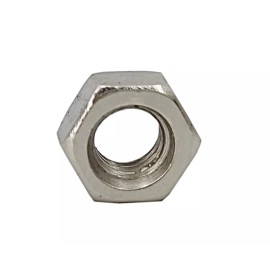 FixtureDisplays M3 Hex Head Steel Nuts (100PK), 0.5MM Pitch, 5.32MM Width