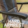 TIMBER RIDGE Foldable Padded Rocking Chair for Outdoor, High Back