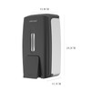 interhasa! Soap Dispenser Wall Mount Refillable 28oz Hand Sanitizer Dispenser