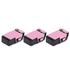 MightySkins Skin Compatible with DJI Mavic Air Drone - Solid Pink | Battery (3 Pack) | Protective, Durable, and Unique Vinyl Decal wrap Cover | Easy to Apply, Remove | Made in The USA