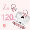 KT1 Wireless Earbuds V5.3, 120H Playtime, Bluetooth Earphones for Small