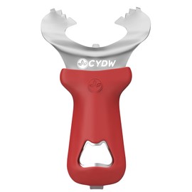 CYDW Mason Jar Opener Tool with No Lid Dents or Damage, Can Opener Manual Multi-Purpose, Easy Twist Manual Handheld Top Remover Utensil, Canning Supplies Tools and Bottle Opener, Made For Lifetime