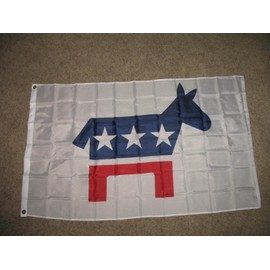Democrat Party Superpoly 3X5 3"X5" Flag