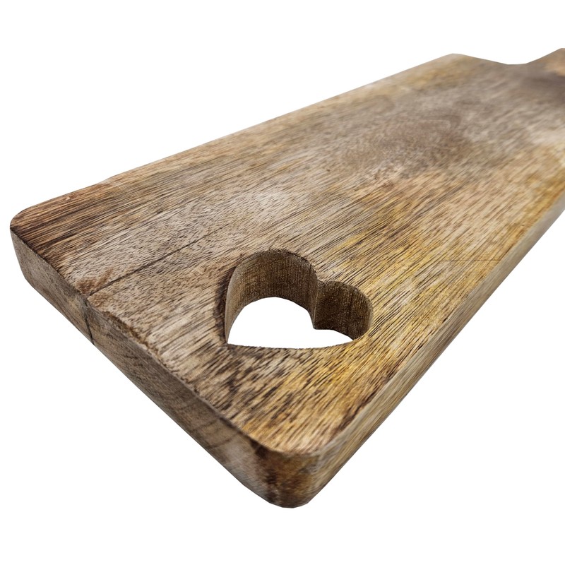 Chopping Board Mango Wood Heart Kitchen Board Bread Chopping Board