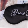 WOONEKY Travel Eye Mask for Airplane Sleep Large Silk Eye
