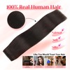 Rich Choices Clip-in Human Hair Extensions - One Piece, 20