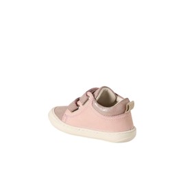 Vertbaudet Baby Lauflernschuhe mit Klett aus weichem Leder rosa 22