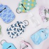 IBEQUEM 8Pcs Hand Sanitizer Keychain Holders, Empty Hand Sanitizer Holders