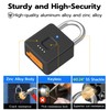 Fingerprint Gym Locker Lock with Code Keypad, Anweller Waterproof Keyless