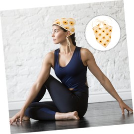 Outanaya Floral Chiffon Scarf Neck Wrap Elastic Headband Fashion Headwear for Women