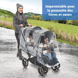 Reer rain cover for Double Stroller