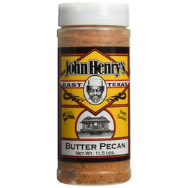John Henry's East Texas Butter Pecan Rub BBQ Seasoning Spice - 11.5Oz