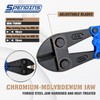 SPENDINS Bolt Cutter with Drop Forged Cr-Mo Alloy Steel Blades,with